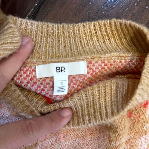 Bp. Size small womanβs plaid sweater - Picture 2 of 3